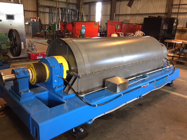 Andritz-Bird 30″ x 96″ decanter centrifuge (model 4900).
