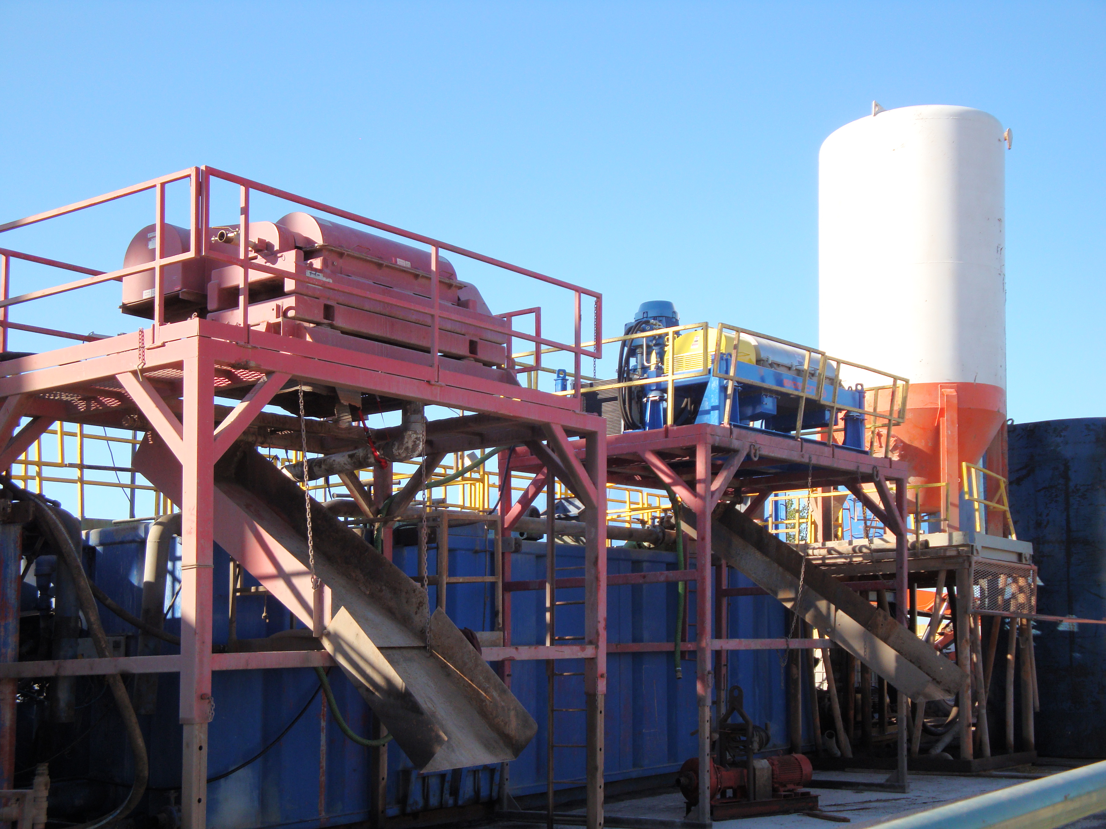 Centrifuge in oilfield drilling mud applications