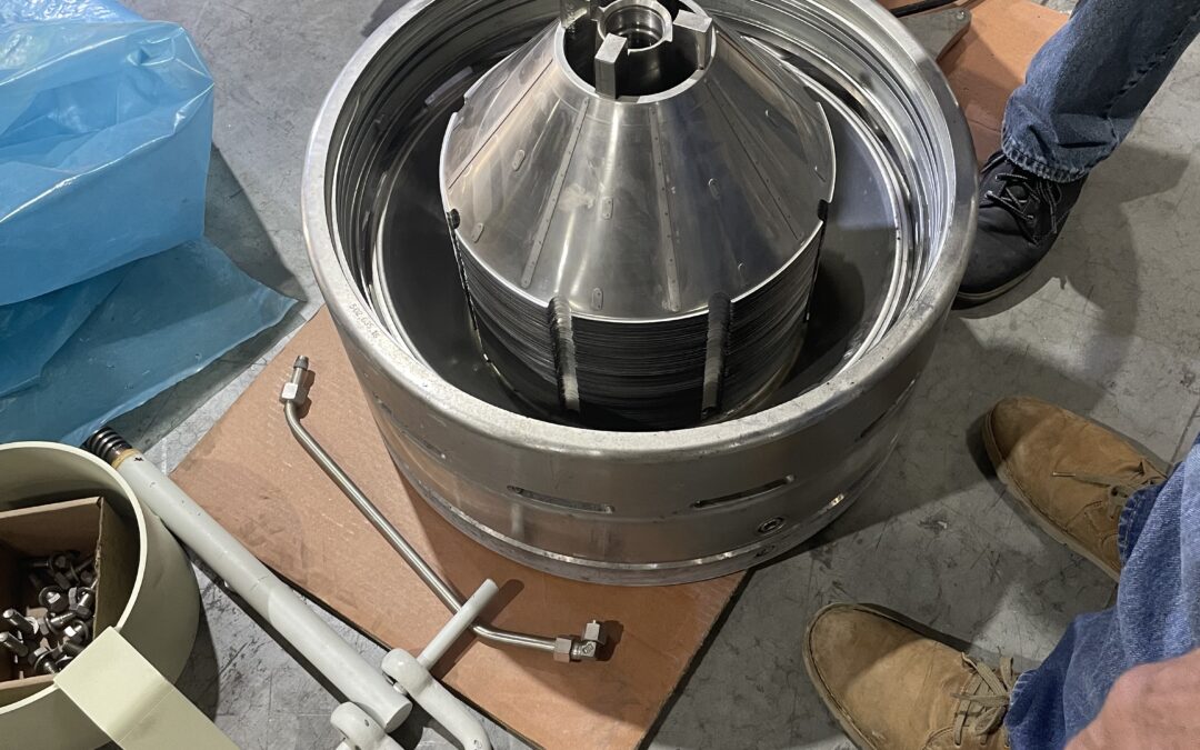 Flottweg AC2000 beer centrifuge