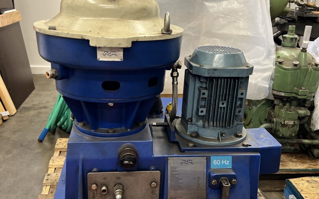 Alfa Laval P615 Marine Purifier Skid System