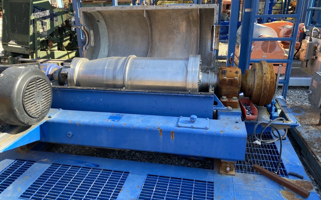 Bird 18″ x 54″ decanter centrifuge (model 2500)