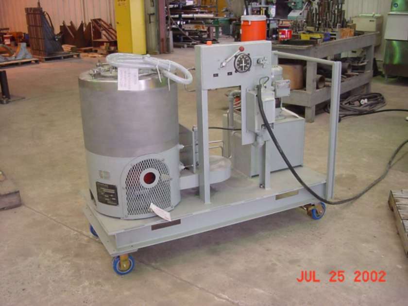 Sharples Mark III basket centrifuge