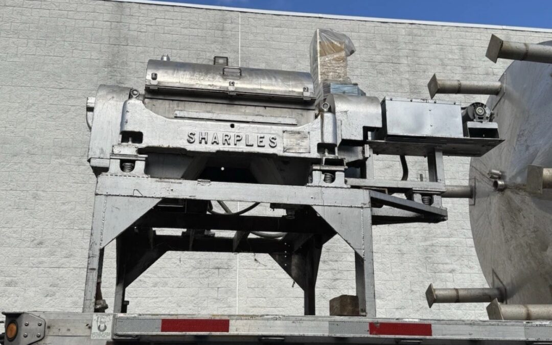 Semi-Sanitary Sharples P-3000 Decanter Centrifuge