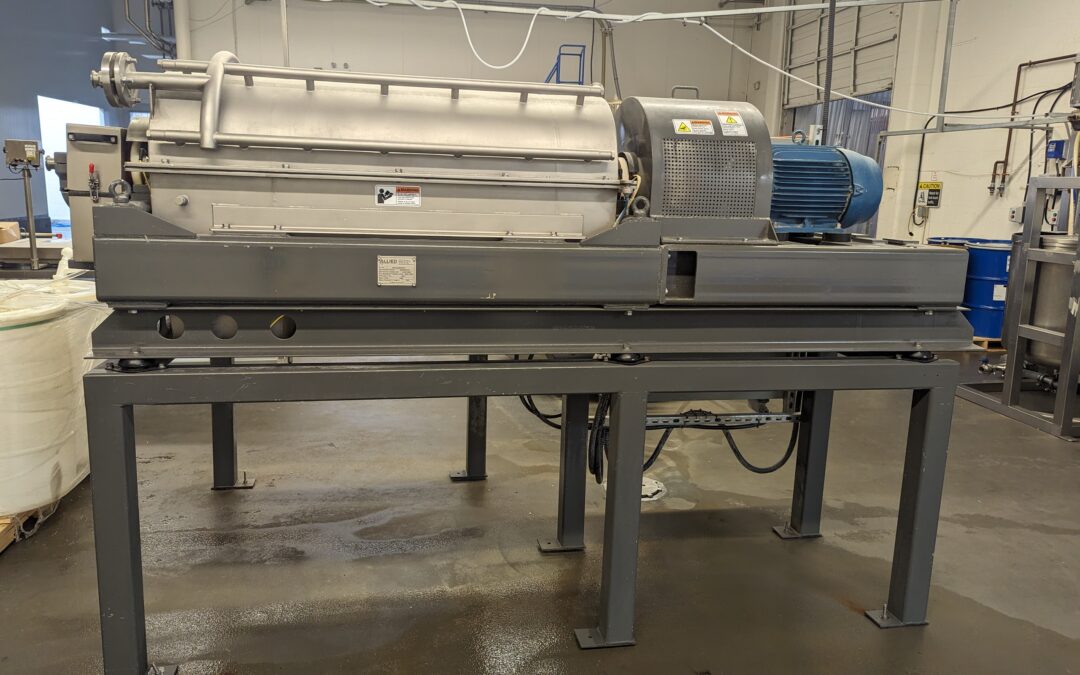 Sanitary / Edible Alfa Laval – Sharples P-3400 Decanter Centrifuge